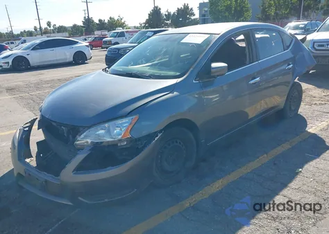 2015 Nissan Sentra S/Sv/Sr/Sl z USA, uszkodzony, nr VIN 3N1AB7AP5FY221968